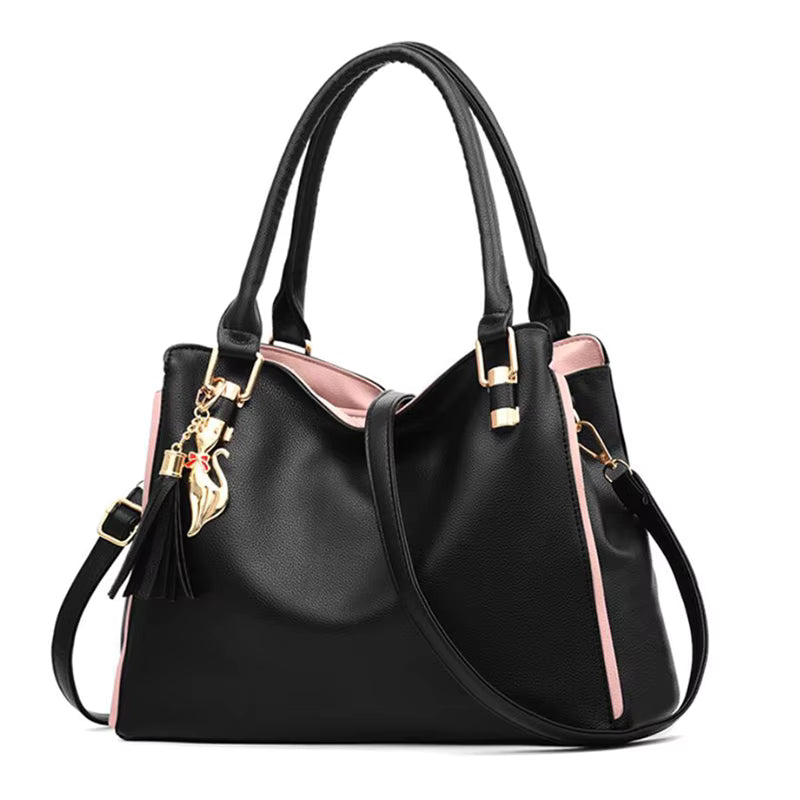 Sequined Tassel Tide Top-handle Simple Shoulder Party Totes Handbags Mssza