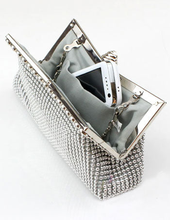Sequins Glitter Chain Wedding Handbag for Women Mssza