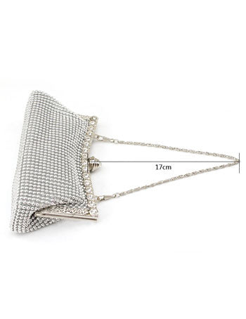 Sequins Glitter Chain Wedding Handbag for Women Mssza