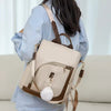Sewing Thread Handle Interior Compartment Softback Zipper Nylon Backpacks Mssza
