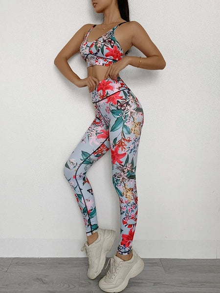 Activewear Yoga Polyester Sleeveless Workout Clothing Stretchy Mssza