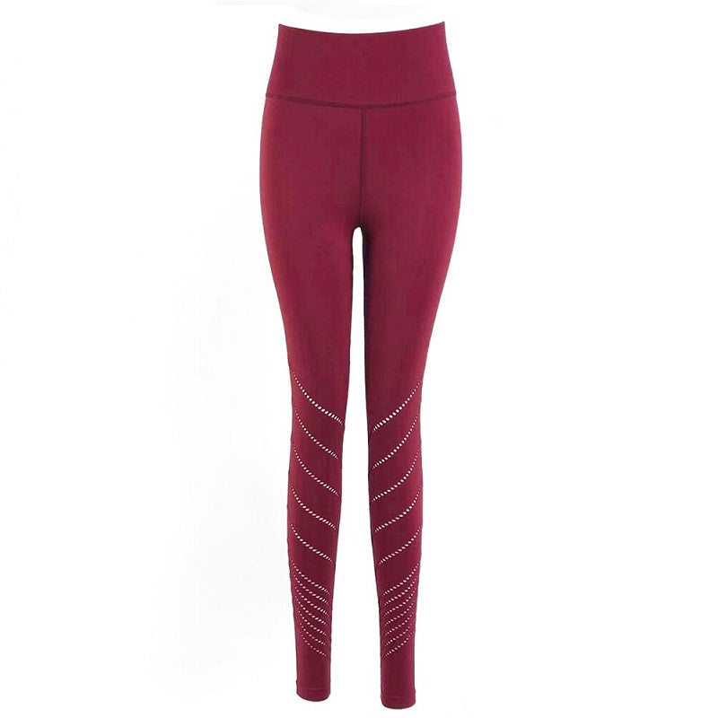 Cut Out High Waist Sport Leggings Mssza