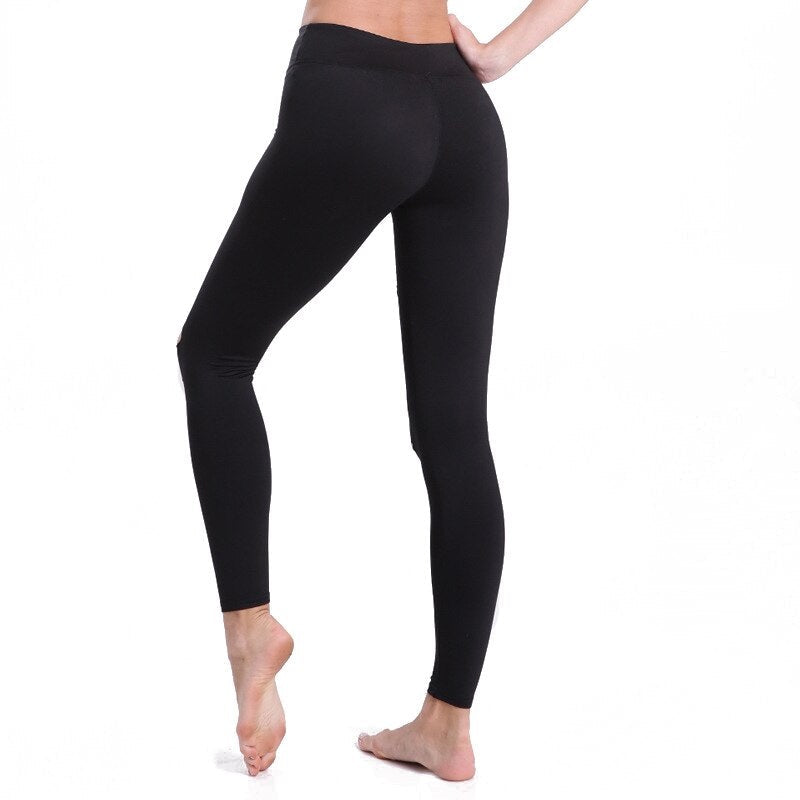 Cut Out Yoga Leggings Mssza