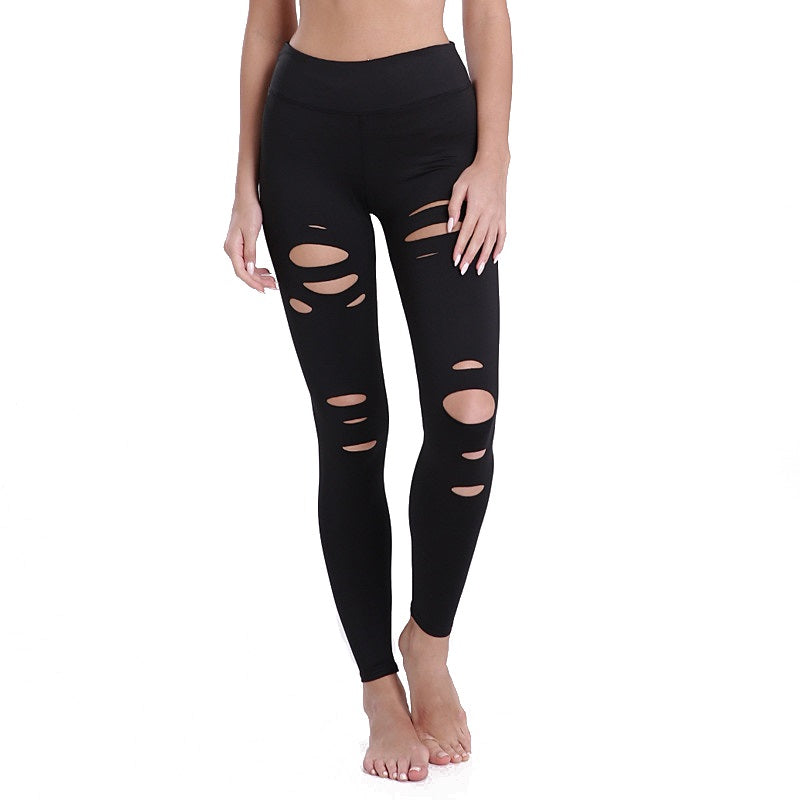 Cut Out Yoga Leggings Mssza