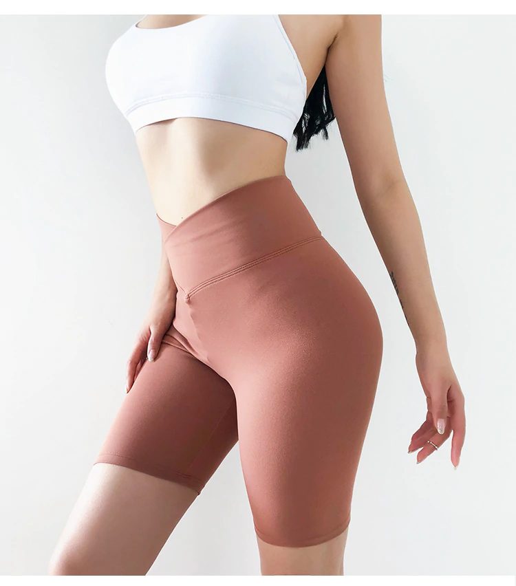Scrunch Sport Gym Long Shorts Mssza