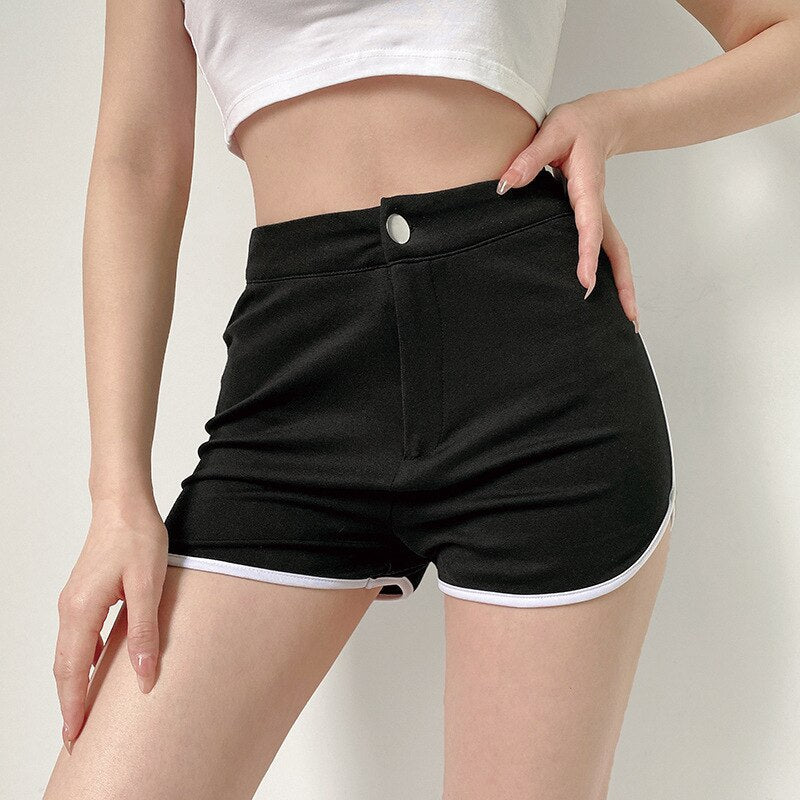 Skinny Sport Casual Cotton Shorts Mssza