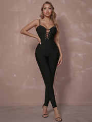 Sleeveless Long Pants Club Party Outwear Jumpsuits Mssza