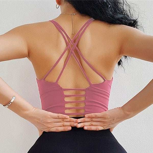 Yoga Bras Athletic Vest Gym Running Sportswear Mssza