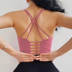 Yoga Bras Athletic Vest Gym Running Sportswear Mssza