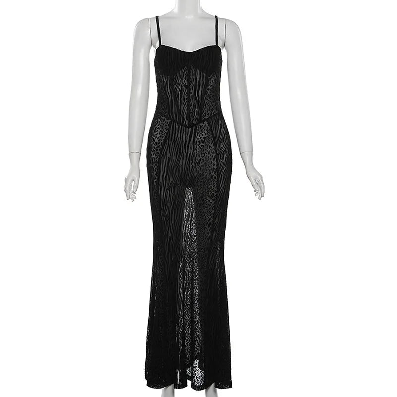 Panther Print Open Back Bodycon Dress Mssaz Desses