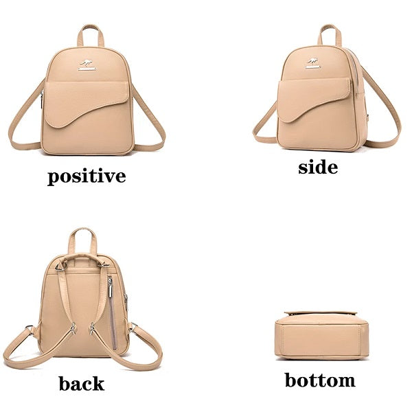 Simple And Versatile Designer Backpack Leather Bag Mssza