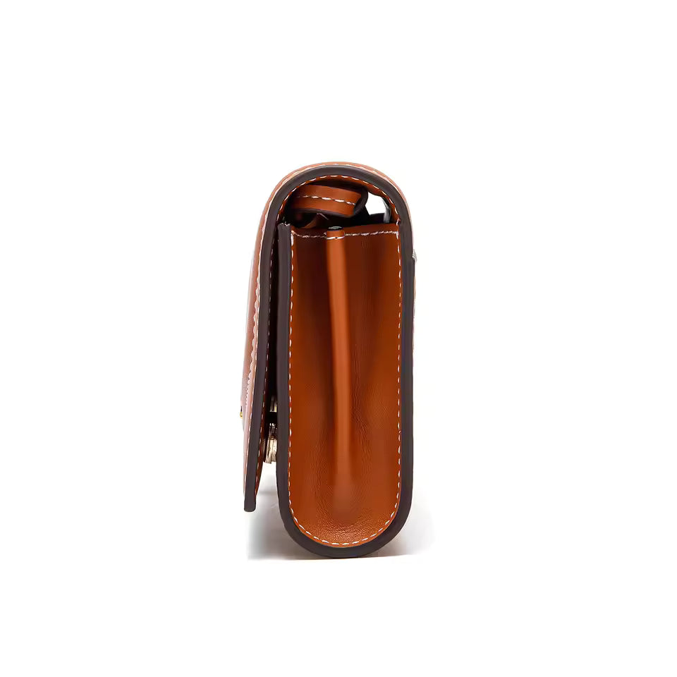 Simple Business Wallet Strap Detachable Small Square Bag Mssza