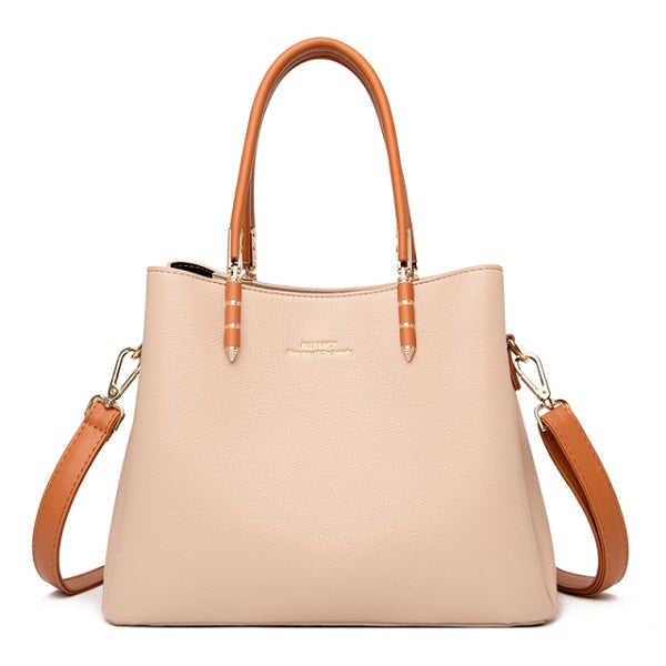 Simple Designer High Quality Pu Leather Shoulder Bag Mssza