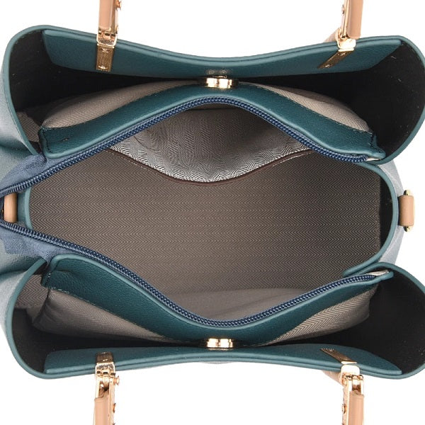 Simple Designer High Quality Pu Leather Shoulder Bag Mssza
