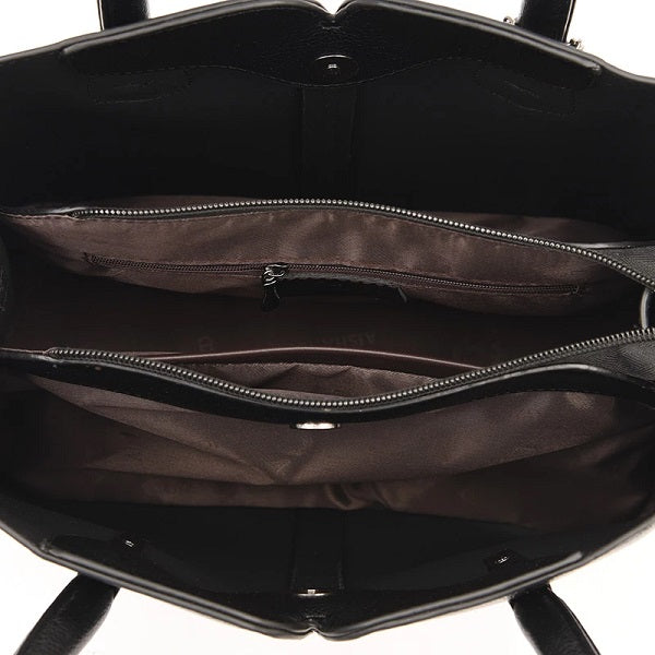 Simple Diagonal PU Leather Designer Hand Bag Mssza