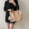 Simple Large Capacity Lightweight For Travel With Mini Zipper Purse Mssza