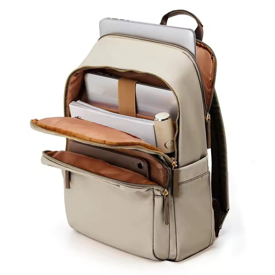 Simple Large Capacity Travel Business Teacher School Student Backpack Mssza