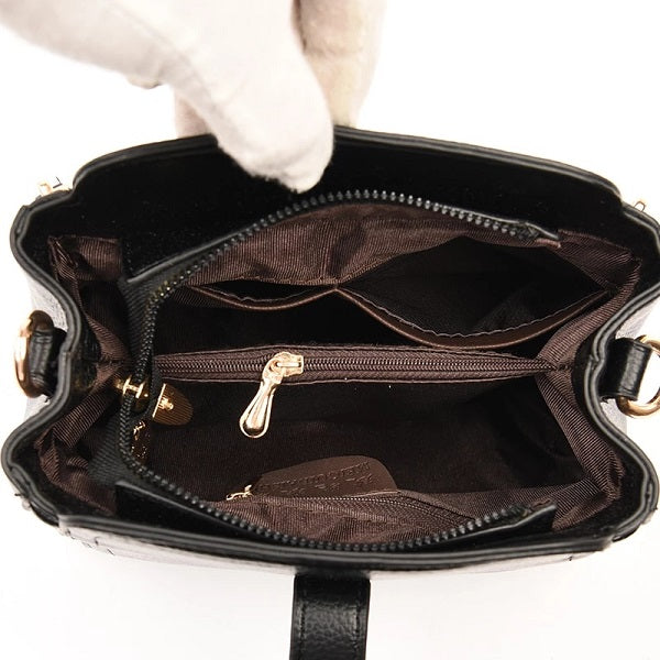 Simple Lock Designer Casual Shoulder Bag Mssza