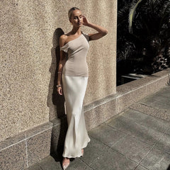 Skew Collar Sleeveless Crop Tops Solid Backless Tank Tops Casual Basics Tops Vest Mssza