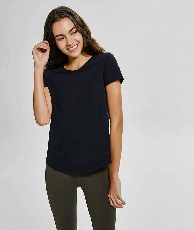Slim Fit Nude-Feels Fabric Gym Fitness Shirts Mssza