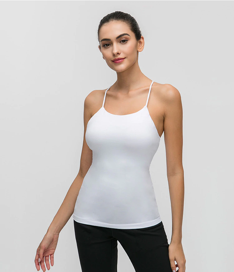 Slim Fit Thicken Fabric Fitness T-Shirt For Yoga Mssza