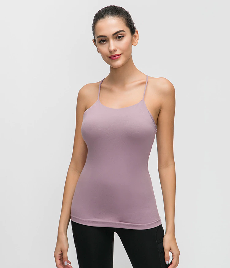 Slim Fit Thicken Fabric Fitness T-Shirt For Yoga Mssza