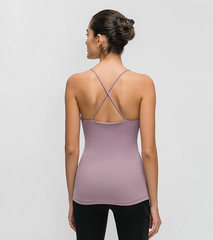 Slim Fit Thicken Fabric Fitness T-Shirt For Yoga Mssza
