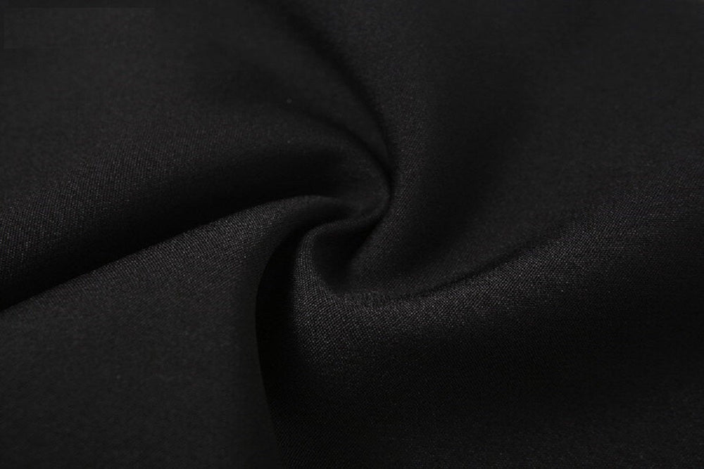 Slim Square Collar Pleated Casual Streetwear Tees Mssza