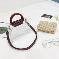 Small Transparent Beach Travel Lady Bag Mssza