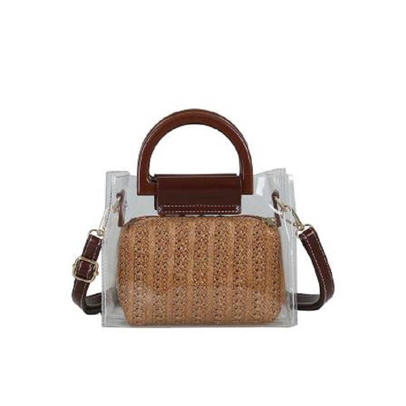 Small Transparent Beach Travel Lady Bag Mssza