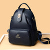 Soft Leather Interior Slot Pocket High Quality Fashionable Backpack Mssza