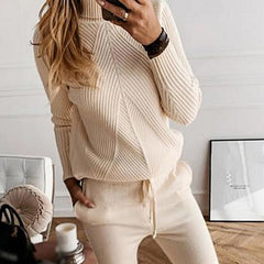 Soft Skin-friendly Knitted Sleeve Style Clothing Length Pant Mssza