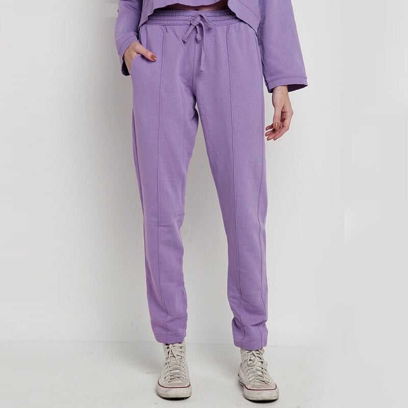Soft Sport Style Pencil Pants Mssza