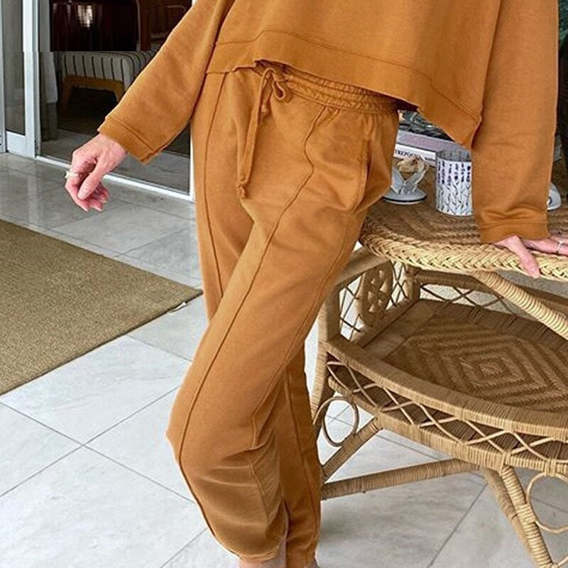 Soft Sport Style Pencil Pants Mssza