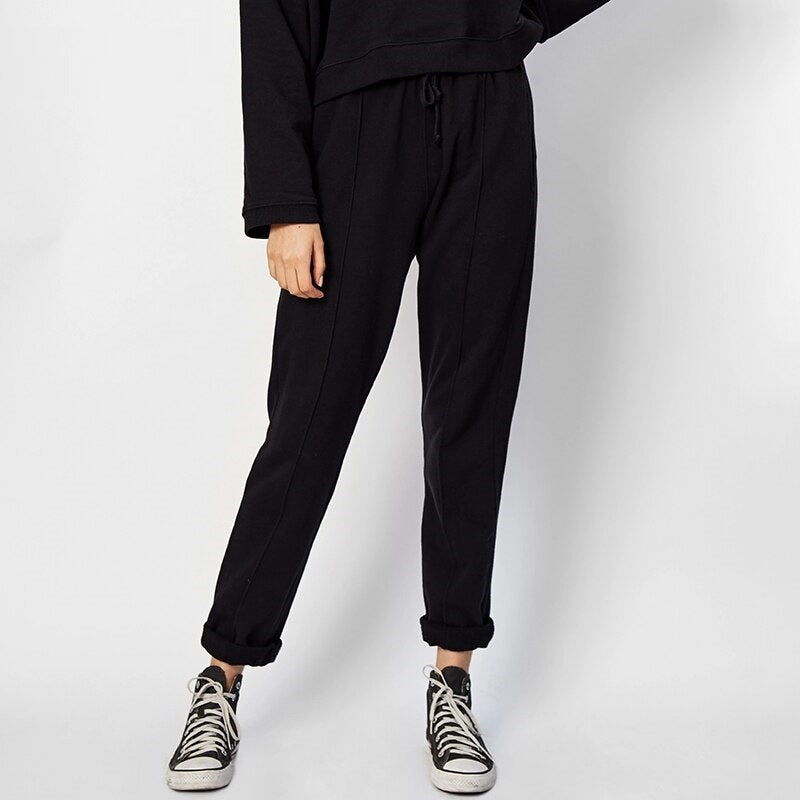 Soft Sport Style Pencil Pants Mssza