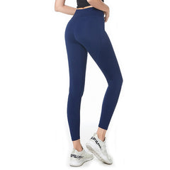 Solid Color Butt Lifter High Waist Sports Leggings Mssza