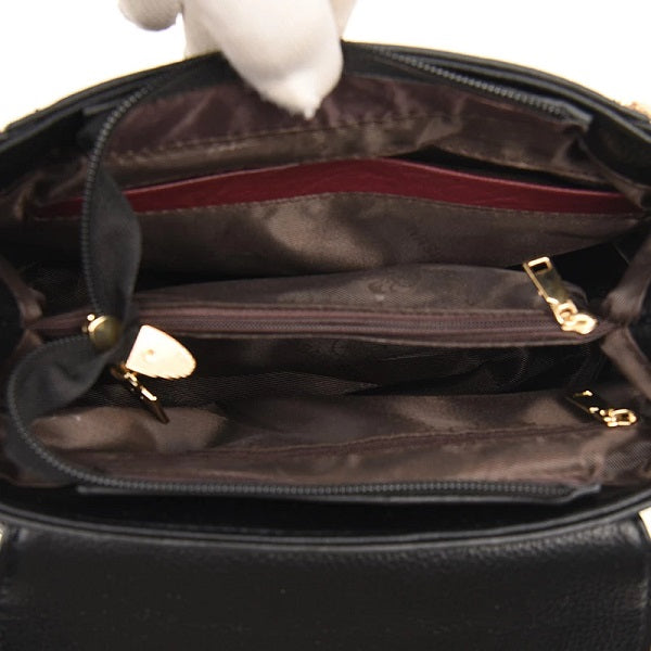 Solid Color Casual Small Square Simple Shoulder Bag Mssza