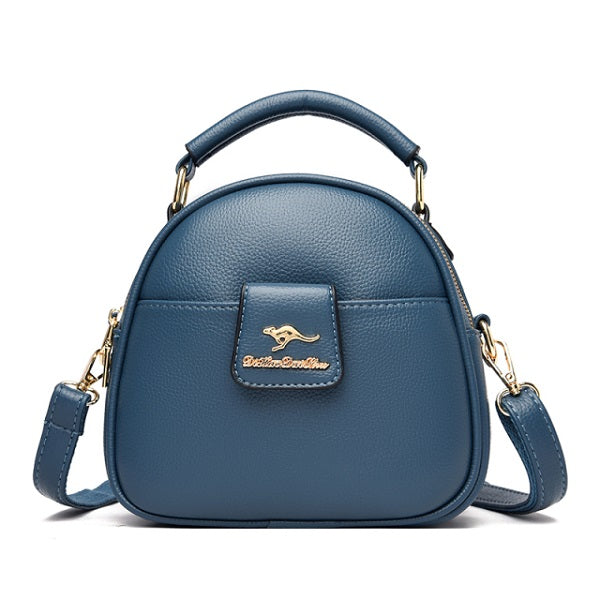Solid Color Crossbody Handbag Purses Mssza