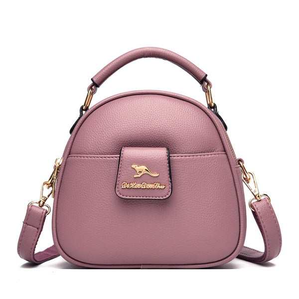 Solid Color Crossbody Handbag Purses Mssza