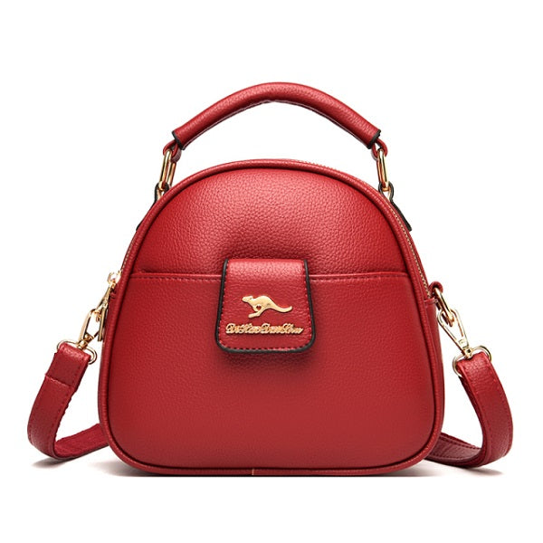 Solid Color Crossbody Handbag Purses Mssza