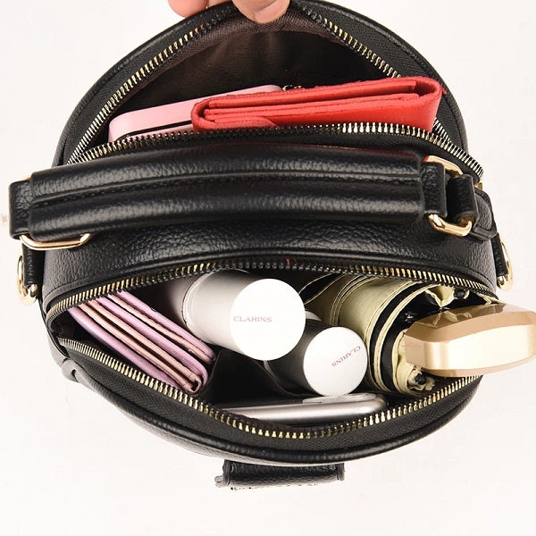 Solid Color Crossbody Handbag Purses Mssza