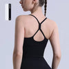 Solid Color Naked Feeling Cross Back Y Shape Sports Yoga Jogging Workout Bra Mssza