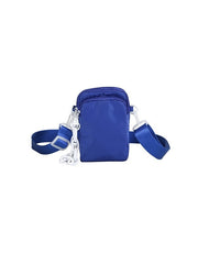 Solid Color Zipper Phone Bag Mssza