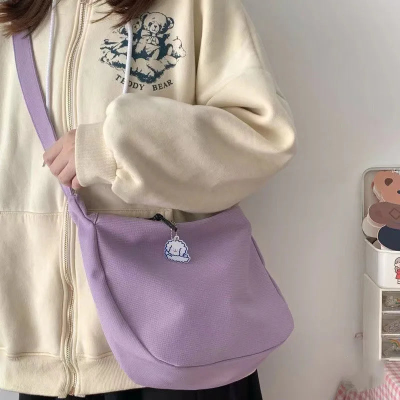Solid Multi Function Large Capacity Cross Body Handbags Purse Shoulder Bags Mssza