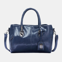 Solid Oil Wax Vintage Handbag Mssza