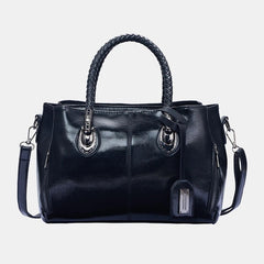 Solid Oil Wax Vintage Handbag Mssza