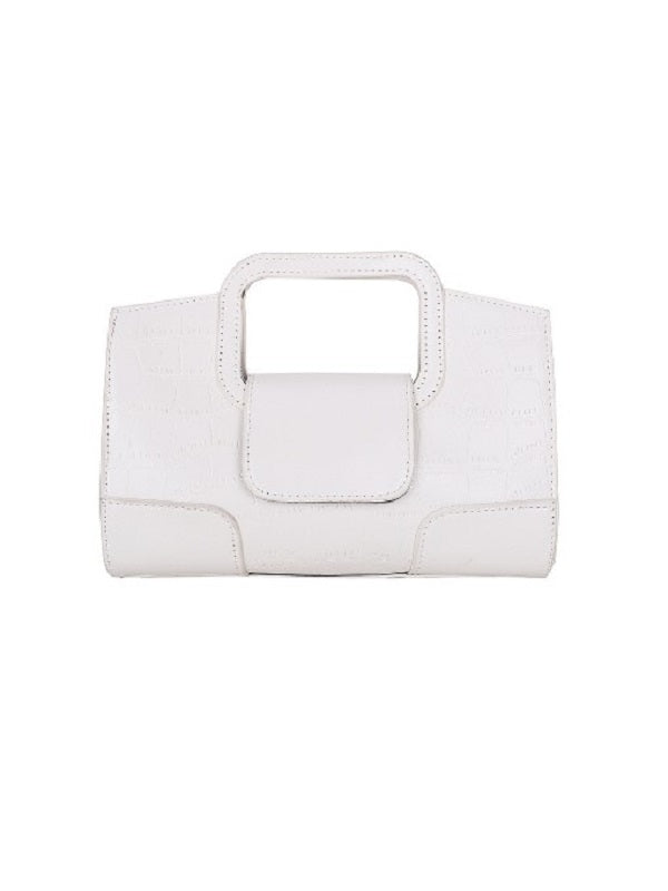 Solid Plaid Chain Handbags Mssza