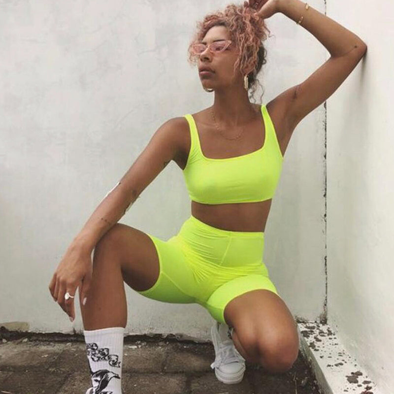 Solid Push Up Stretch Shorts High Waist Sportswear Shorts Leggings Mssza