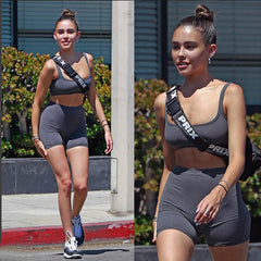 Solid Push Up Stretch Shorts High Waist Sportswear Shorts Leggings Mssza