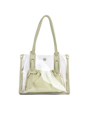 Solid Simple One Shoulder Tote Bags Mssza